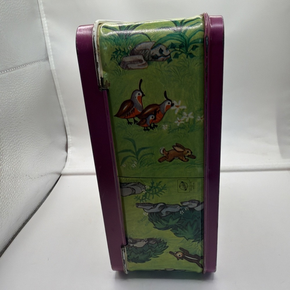 1980 OHIO ART--SNOW WHITE AND THE SEVEN DWARFS--METAL LUNCHBOX (LOOK) - Picture 7 of 8